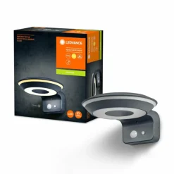 Luminaires Ledvance ENDURA Lampe murale d´extérieur LED Noir, 1 lumière, Détecteur de mouvement