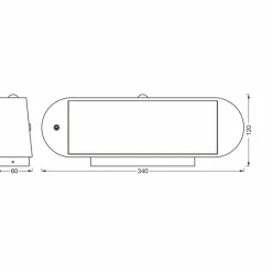 Luminaires Ledvance ENDURA Lampe murale d´extérieur LED Noir, 1 lumière, Détecteur de mouvement