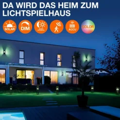 Luminaires Ledvance ENDURA Lampe murale d´extérieur LED Noir, 1 lumière, Détecteur de mouvement