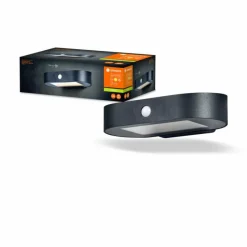Luminaires Ledvance ENDURA Lampe murale d´extérieur LED Noir, 1 lumière, Détecteur de mouvement