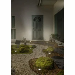 Luminaires Ledvance Endura Spot de jardin LED Acier brossé, 1 lumière