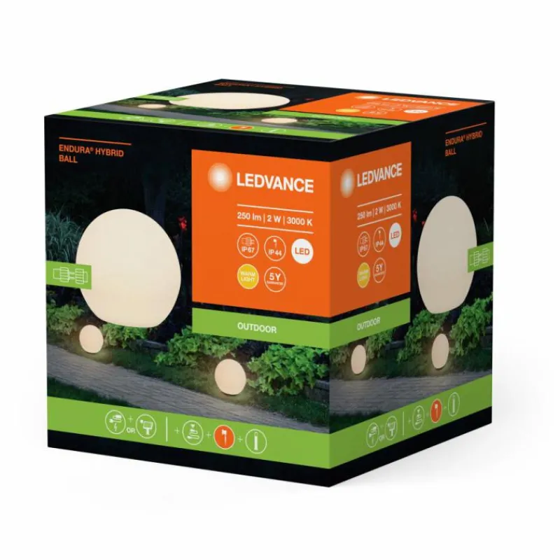Luminaires Ledvance Endura Spot de jardin LED Blanc, 1 lumière
