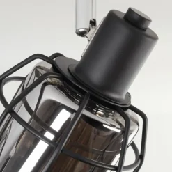 hofstein Ennor Plafonnier, Spot de plafond Noir, 3 lumières