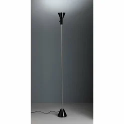 Lampe Design-Luminaires Tecnolumen ES 57 LED Tecnolumen Projecteur Chrome, Noir, 1 lumière