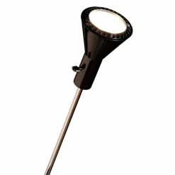 Lampe Design-Luminaires Tecnolumen ES 57 LED Tecnolumen Projecteur Chrome, Noir, 1 lumière