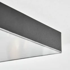 hofstein Esmar Plafonnier LED Noir, 1 lumière