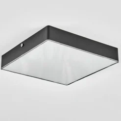 hofstein Esmar Plafonnier LED Noir, 1 lumière
