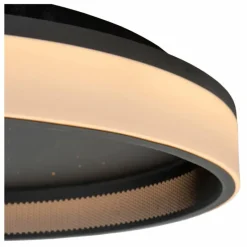 Luminaires Lucide ESTREJA Plafonnier LED Noir, 1 lumière* Éclairage Led