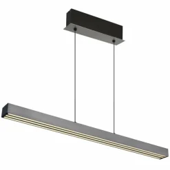 Luminaires Globo Lighting Ethan Suspension LED Gris, 1 lumière* Éclairage Led