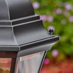 Luminaires Rustiques-hofstein Etoe Luminaire extérieur, Borne lumineuse, Eclairage de chemin Noir, 1 lumière