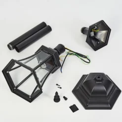 Luminaires Rustiques-hofstein Etoe Luminaire extérieur, Eclairage de chemin Noir, 1 lumière