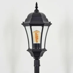 Luminaires Rustiques-hofstein Etoe Luminaire extérieur, Eclairage de chemin Noir, 1 lumière