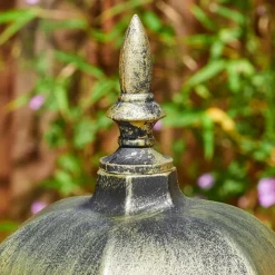 Luminaires Rustiques-hofstein Etoe Luminaire extérieur, Eclairage de chemin Brun, Or, 1 lumière