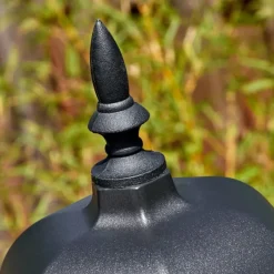 Luminaires Rustiques-hofstein Etoe Luminaire extérieur, Réverbère, Eclairage de chemin Noir, 1 lumière