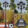 Luminaires Rustiques-hofstein Etoe Luminaire extérieur, Réverbère, Eclairage de chemin Noir, 3 lumières