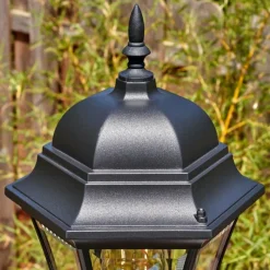 Luminaires Rustiques-hofstein Etoe Luminaire extérieur, Réverbère, Eclairage de chemin Noir, 3 lumières