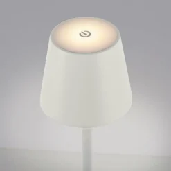 Luminaires Leuchten Direkt EURIA Lampadaire LED Blanc, 1 lumière