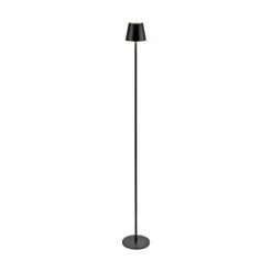 Luminaires Leuchten Direkt EURIA Lampadaire LED Noir, 1 lumière