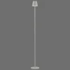 Luminaires Leuchten Direkt EURIA Lampadaire LED Gris, 1 lumière