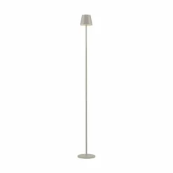 Luminaires Leuchten Direkt EURIA Lampadaire LED Gris, 1 lumière