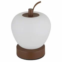 Luminaires Globo Lighting Evalina Lampe à poser LED Brun, 1 lumière* Éclairage Led