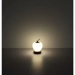 Luminaires Globo Lighting Evalina Lampe à poser LED Brun, 1 lumière* Éclairage Led