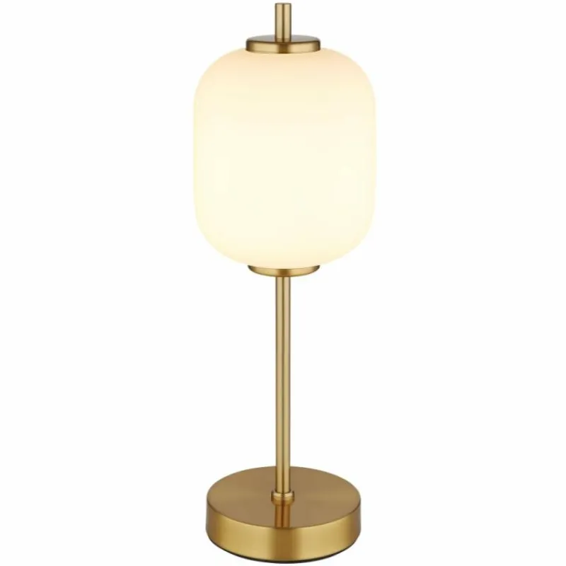 Luminaires Globo Lighting Ewald Lampe à poser LED Laiton, 1 lumière