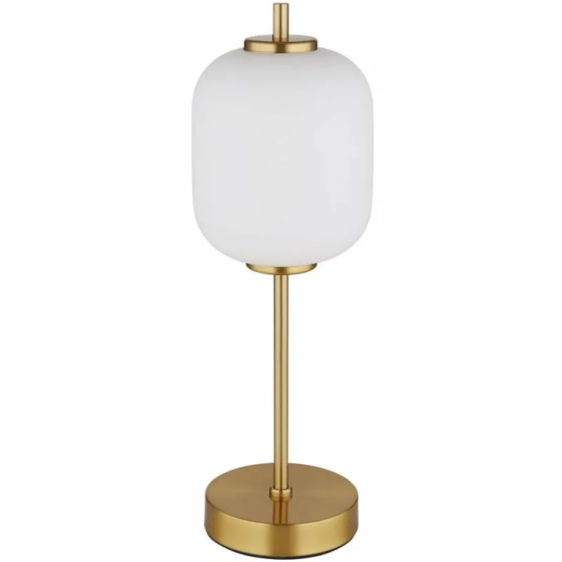 Luminaires Globo Lighting Ewald Lampe à poser LED Laiton, 1 lumière