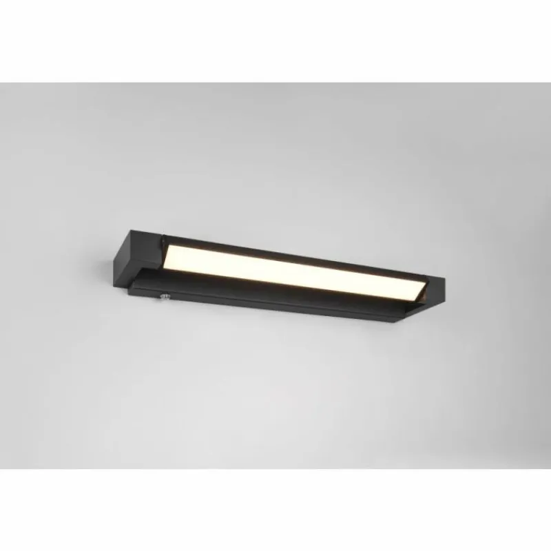 Luminaires Trio Fabrizio Applique murale LED Noir, 1 lumière* Éclairage Led