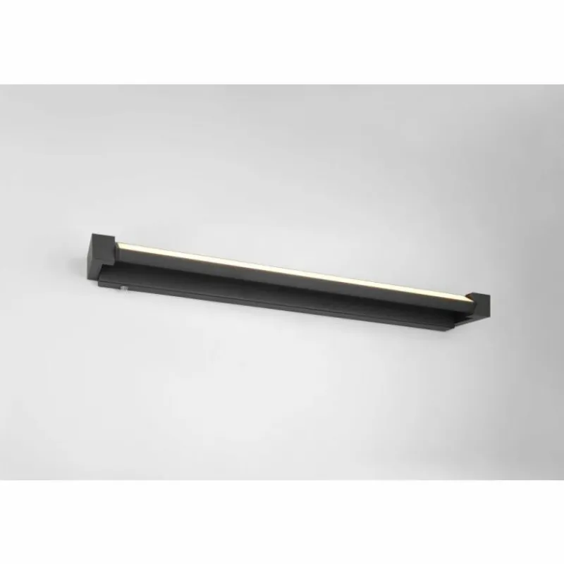 Luminaires Trio Fabrizio Applique murale LED Noir, 1 lumière* Éclairage Led