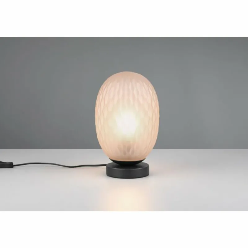 Luminaires Trio Facette Lampe à poser Brun, Or, 1 lumière