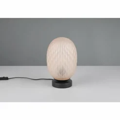 Luminaires Trio Facette Lampe à poser Brun, Or, 1 lumière