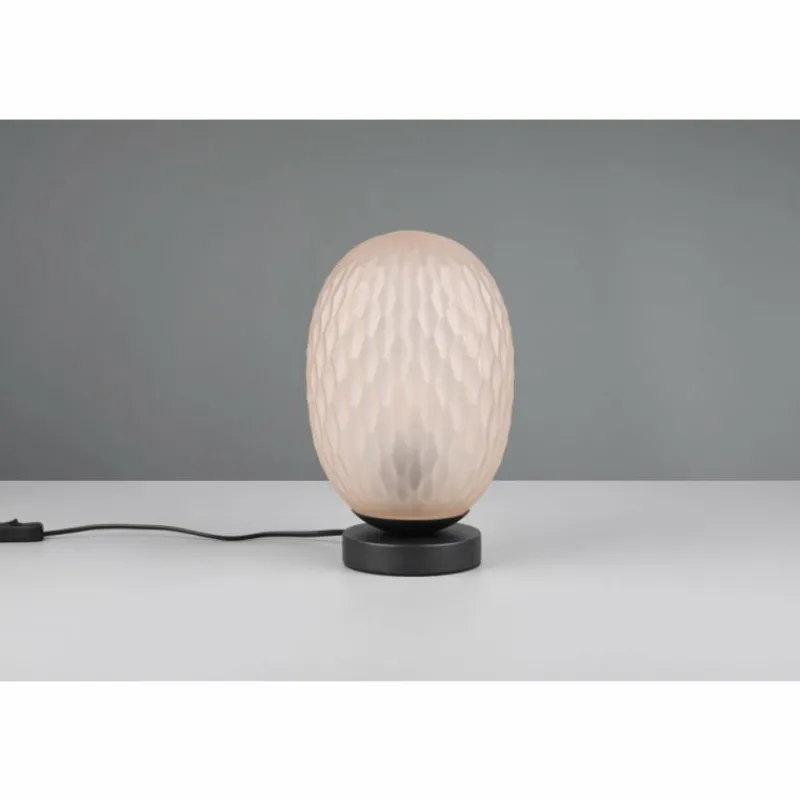 Luminaires Trio Facette Lampe à poser Brun, Or, 1 lumière