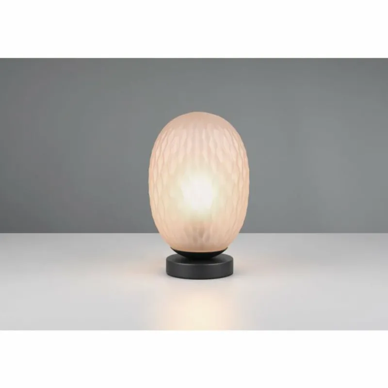 Luminaires Trio Facette Lampe à poser Brun, Or, 1 lumière