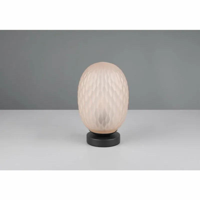 Luminaires Trio Facette Lampe à poser Brun, Or, 1 lumière