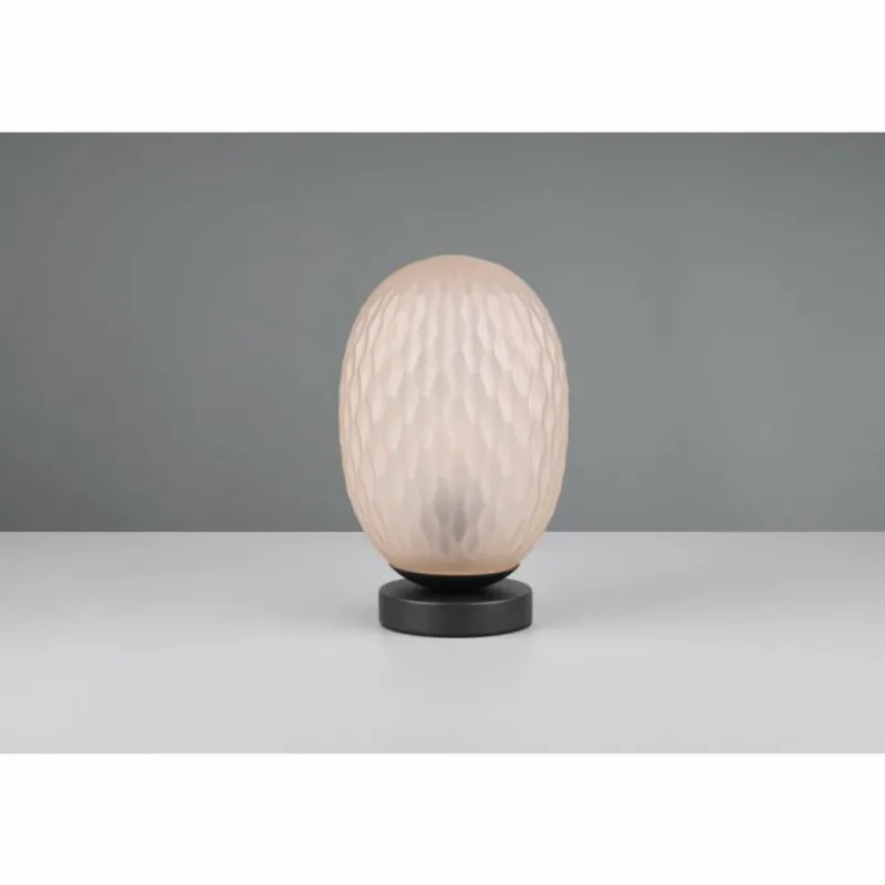 Luminaires Trio Facette Lampe à poser Brun, Or, 1 lumière