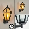 Luminaires Rustiques-hofstein Falfosa Lampe murale d´extérieur Noir, 1 lumière
