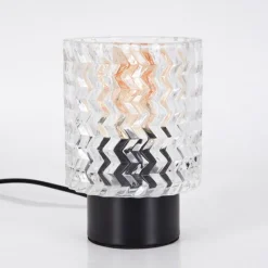 hofstein Falgorosa Lampe à poser Noir, 1 lumière