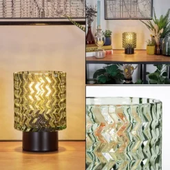 hofstein Falgorosa Lampe à poser Noir, 1 lumière