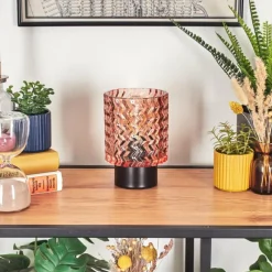 hofstein Falgorosa Lampe à poser Noir, 1 lumière