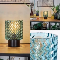 hofstein Falgorosa Lampe à poser Noir, 1 lumière