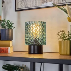 hofstein Falgorosa Lampe à poser Noir, 1 lumière