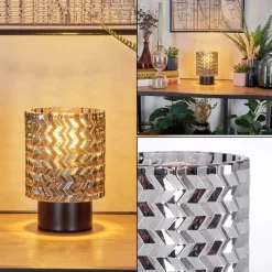 hofstein Falgorosa Lampe à poser Noir, 1 lumière