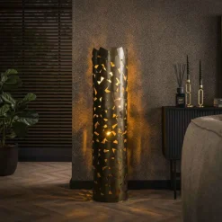 hofstein Favsing Lampadaire Bronze, 2 lumières* Lampadaires Et Lampes Sur Pied