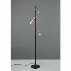 Luminaires Trio Fiato Lampadaire LED Noir, 3 lumières* Éclairage Led