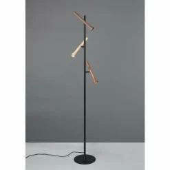 Luminaires Trio Fiato Lampadaire LED Noir, 3 lumières* Éclairage Led