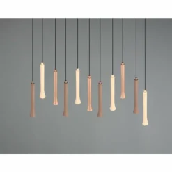 Luminaires Trio Fiato Suspension LED Noir, 11 lumières* Suspensions