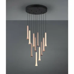 Luminaires Trio Fiato Suspension LED Noir, 11 lumières* Éclairage Led