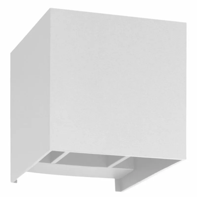 Luminaires LCD Fischeck Luminaire Up & Down, Applique murale LED Blanc, 2 lumières