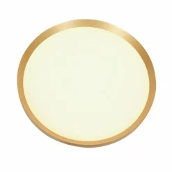 Lampes Dorées-Luminaires Steinhauer Flady Plafonnier LED Or, 2 lumières